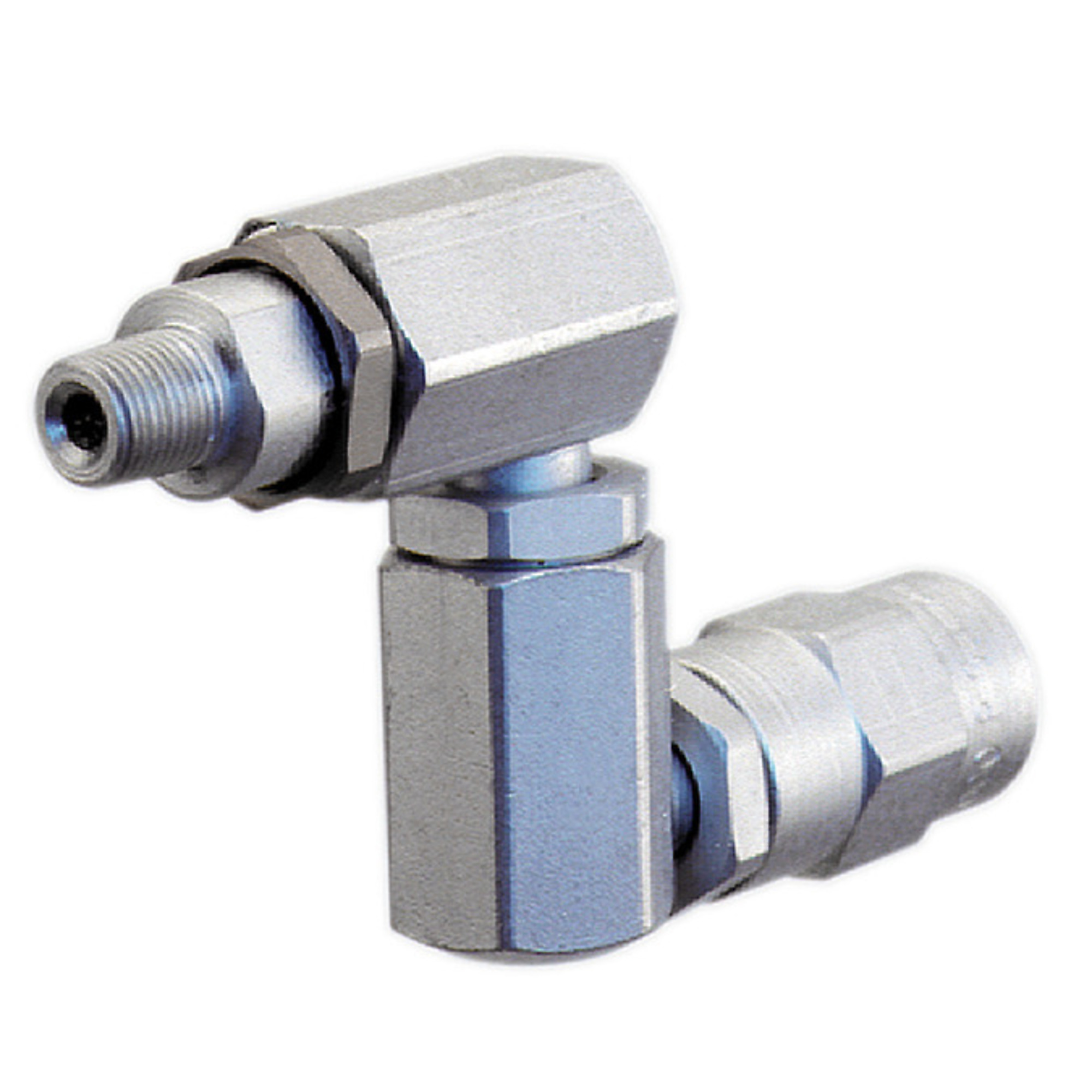 Ingersoll Rand Grease Z-Swivel, 3/8in. Male x 3/8in. Female, 10,000 PSI, Model# 636088